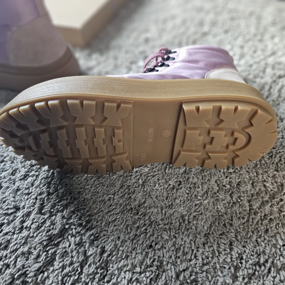 Mauve Hiker Boots - Picture 8 of 11